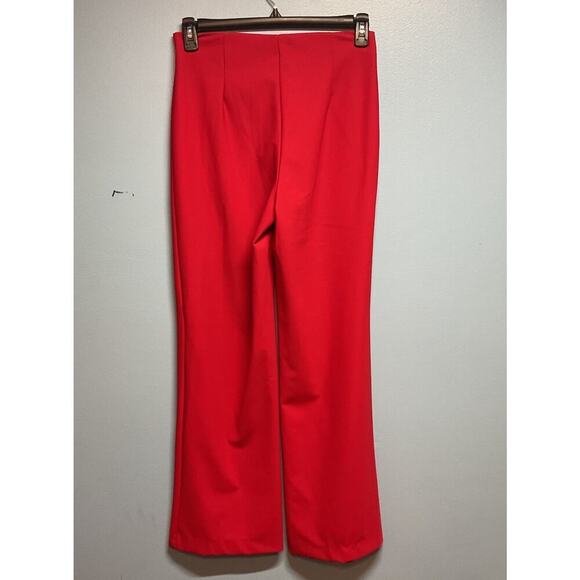 House of Harlow 1960 x REVOLVE Wide Leg Pull Pants On Red Trousers Women Size 66 - Picture 2 of 6